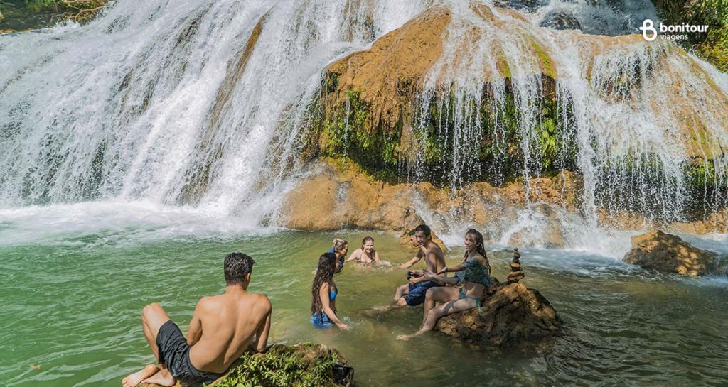 As Cachoeiras da Serra da Bodoquena são uma ótima pedida para suas férias em Bonito!