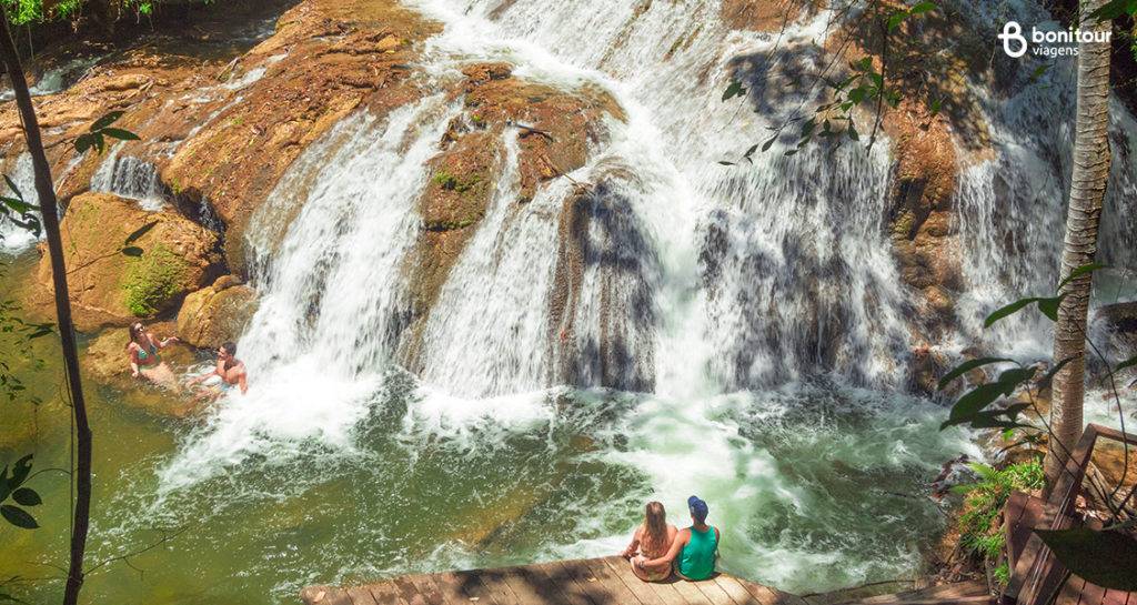 O atrativo Cachoeiras Serra da Bodoquena