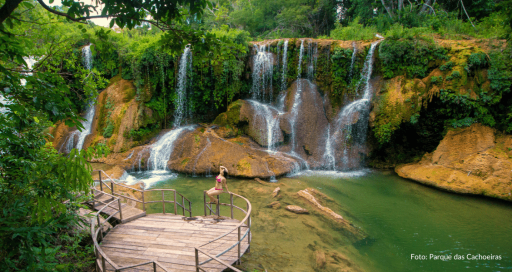 Cachoeira do Amor no Parque das Cachoeiras em Bonito