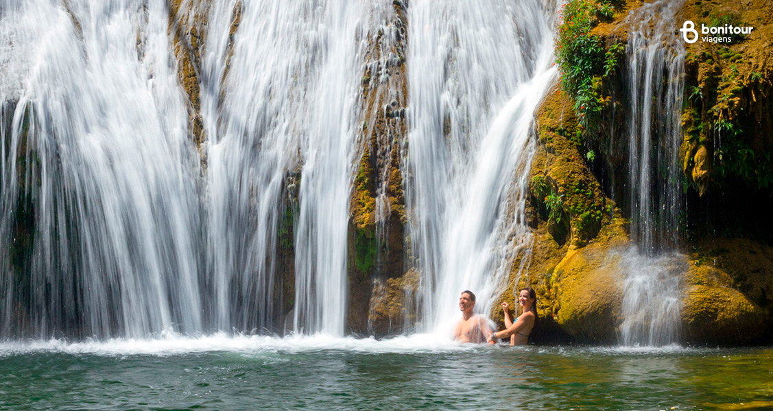 Venha conhecer as cachoeiras de Bonito/MS no verão