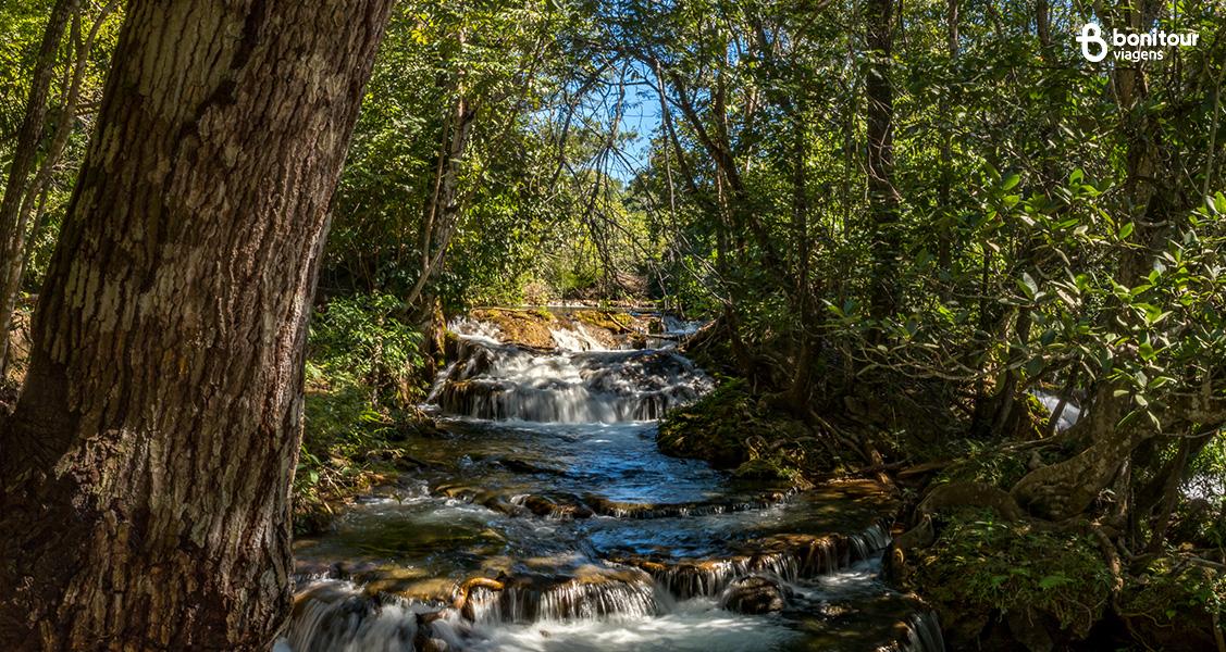 Passeios para fazer em Bonito: Cachoeiras Recanto das Águas